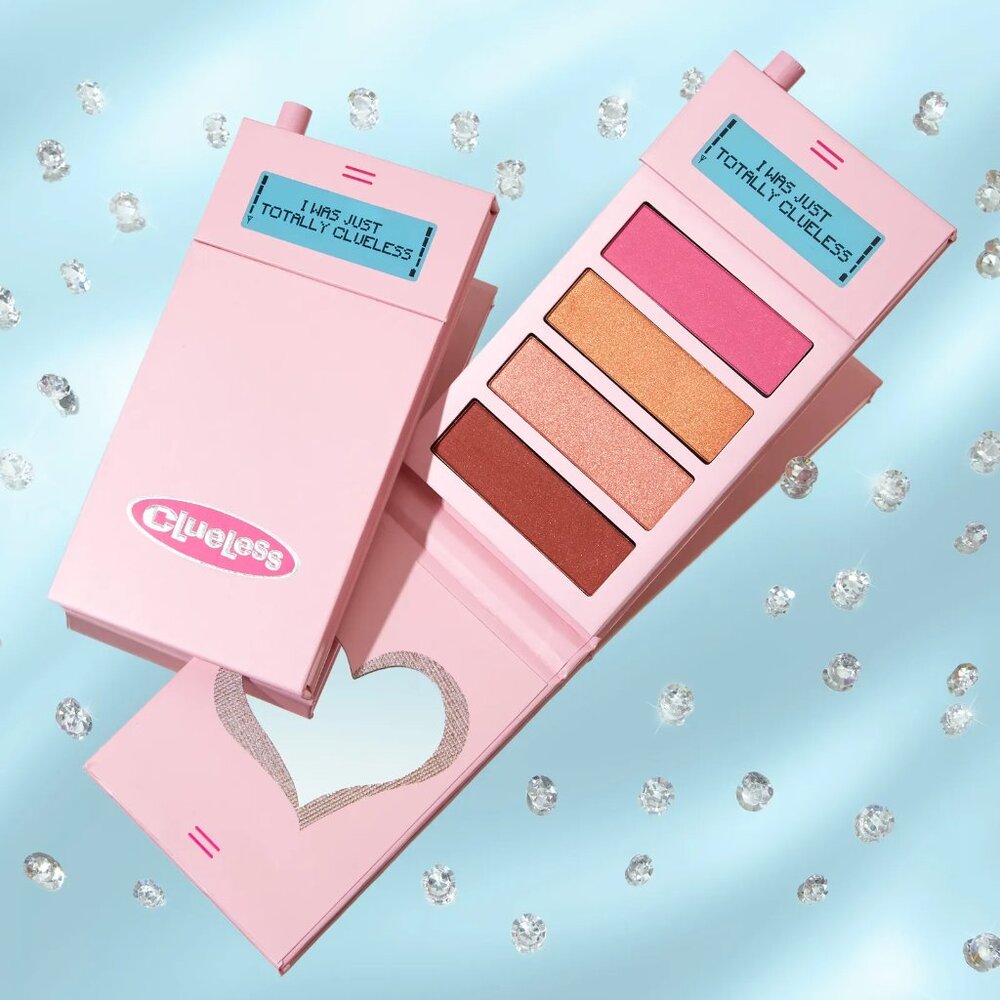 HipDot x Clueless Four Shade Blush Palette LIMITED EDITION DISCONTINUED